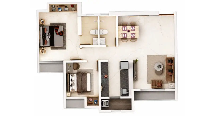 Oris Thane Floor Plan 4 Oris Thane Floor Plan 4