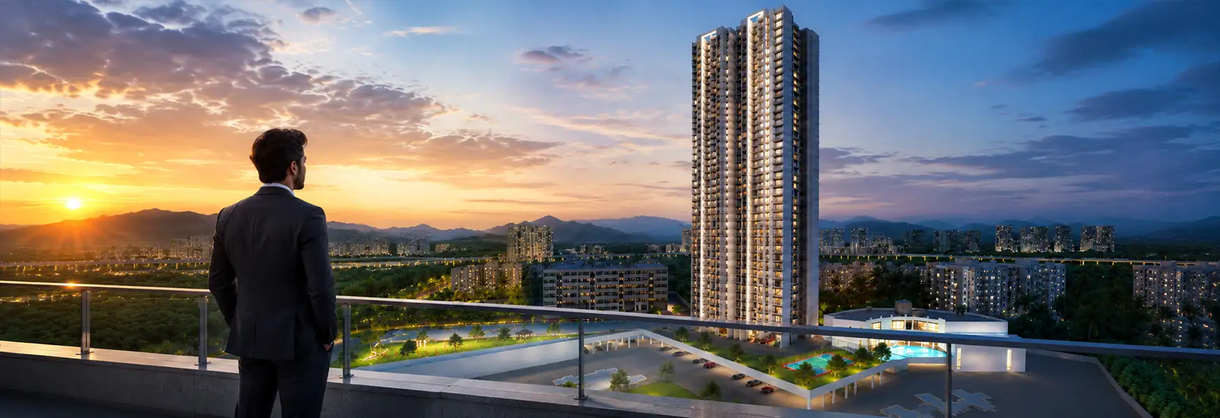 Vihang Thane West Location
